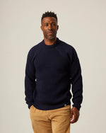 Load image into Gallery viewer, Navy Ford Crew Neck Sweatet
