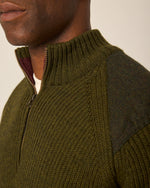 Load image into Gallery viewer, Navy Quarter Zip Jumper
