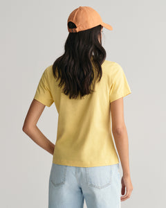 Gant Basic T-Shirt Yellow