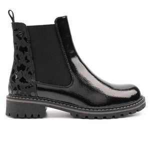 Black Bessy Ankle Boots