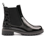 Load image into Gallery viewer, Black Bessy Ankle Boots
