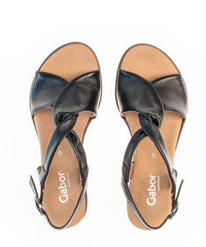 Black Rich Womens Sandals