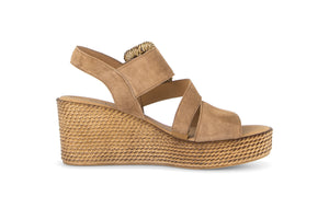 Taupe Embrace Wedges