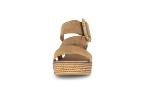 Taupe Embrace Wedges