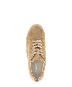 Tan Low Top Sneakers