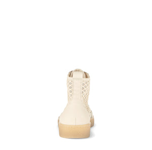 Cream Elegant Ankle Boot