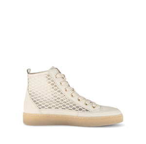 Cream Elegant Ankle Boot