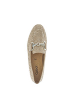Load image into Gallery viewer, Beige Jangle Raffia Loafers
