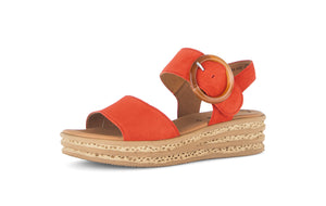 Orange Andre Sandals