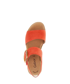 Orange Andre Sandals