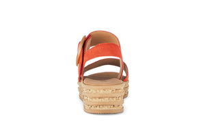Orange Andre Sandals