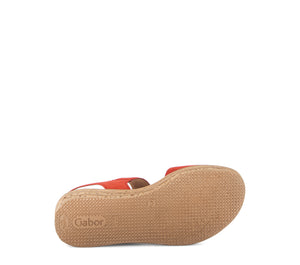 Orange Andre Sandals