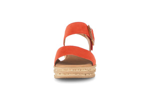 Orange Andre Sandals