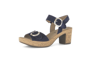 Blue Fantastica Sandals