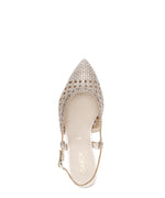 Load image into Gallery viewer, Gold Slingback Pumps
