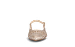 Load image into Gallery viewer, Gold Slingback Pumps

