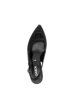 Load image into Gallery viewer, Black Open Heel Shoes
