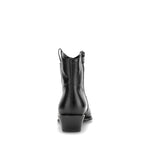Load image into Gallery viewer, Black Cowbay Ankle Boots

