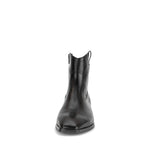 Load image into Gallery viewer, Black Cowbay Ankle Boots
