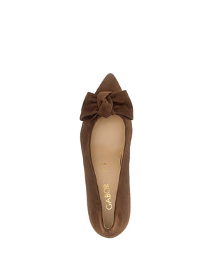 Tan Dusty Court Shoes