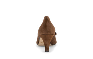 Tan Dusty Court Shoes