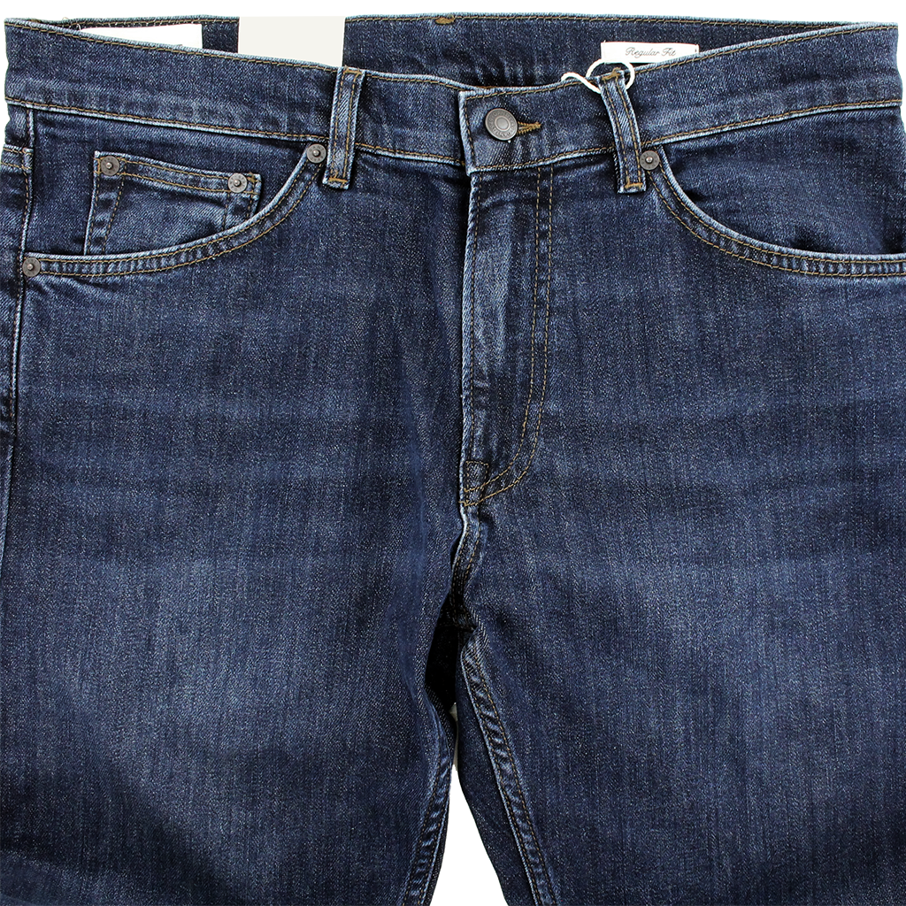 Gant Regular Fit Jeans Dark Blue Worn In Denim