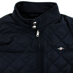 Gant Navy Quilted Windcheater Gilet