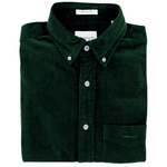 Load image into Gallery viewer, Gant Corduroy Shirt Tartan Green
