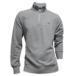 Load image into Gallery viewer, Gant Shield Half Zip Sweatshirt Grey
