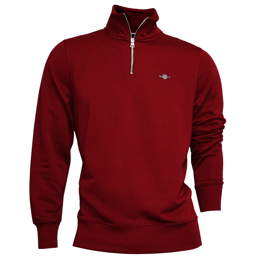 Gant half 2025 zip sweatshirt