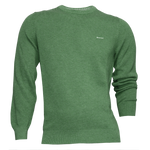 Load image into Gallery viewer, Gant Cotton Pique Crew Neck Sweater Green
