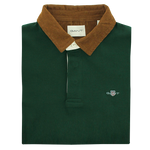 Load image into Gallery viewer, Gant Corduroy Collar Heavy Rugger Green
