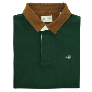 Gant Corduroy Collar Heavy Rugger Green