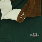 Load image into Gallery viewer, Gant Corduroy Collar Heavy Rugger Green
