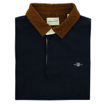 Load image into Gallery viewer, Gant Corduroy Collar Heavy Rugger Navy
