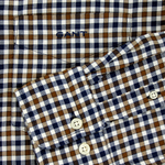 Load image into Gallery viewer, Gant Gingham Light Twill Shirt Brown
