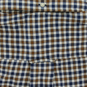 Gant Gingham Light Twill Shirt Brown