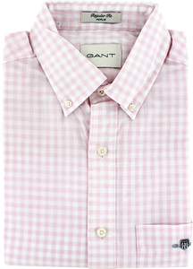 Gant Gingham Poplin Shirt Light Pink