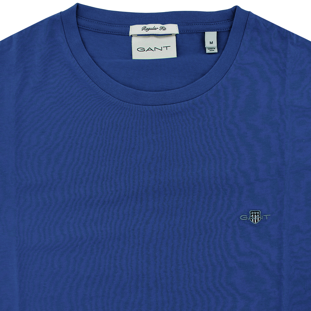 Gant Regular Fit Shield T-Shirt Blue