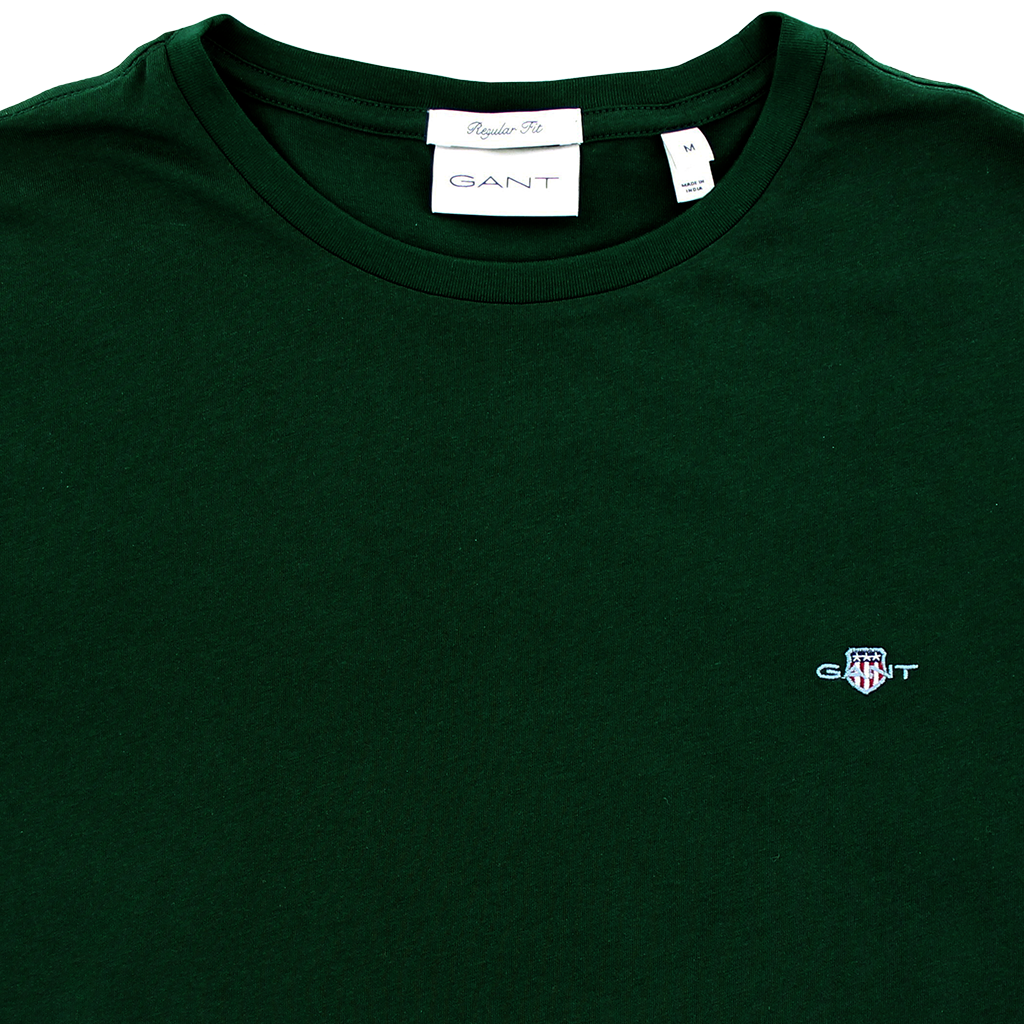 Gant Regular Fit Shield T-Shirt Green