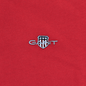 Gant Regular Fit Shield T-Shirt Red