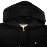 Load image into Gallery viewer, Gant Full Zip Shield Hoodie Black
