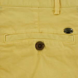 Yellow Twill Shorts