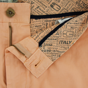 Apricot Twill Shorts