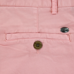 Pink Twill Shorts