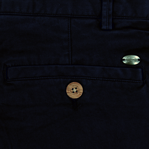 Navy Twill Shorts