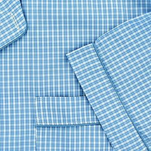 Sky Checked Pyjama Set