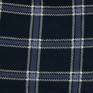 Navy Checked Pyjama Trousers