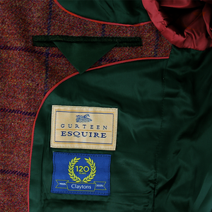 Berry Check Jacket Regular Length