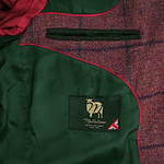 Load image into Gallery viewer, Berry Check Jacket Regular Length
